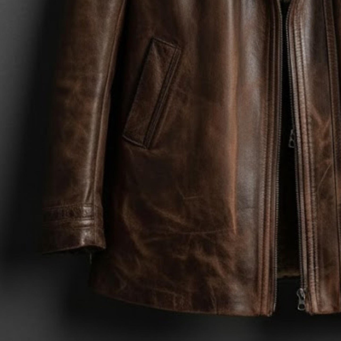 Handmade Brown Shearling Jacket – Women's Leather B3 Bomber Coat, Aviator Style Winter Gift
