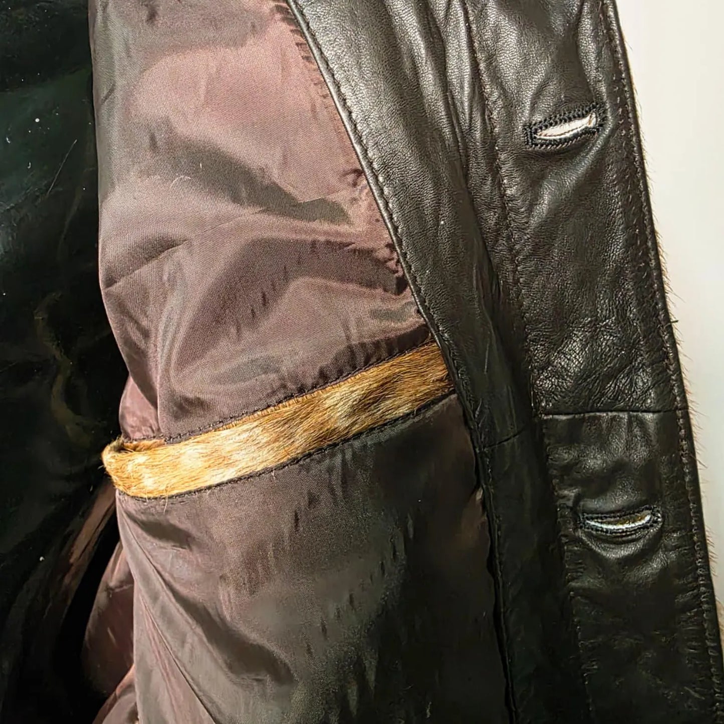 Handmade Brown Hair On Hide Jacket – Mens Western Jacket, Cowboy Trucker Style